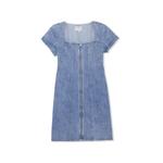 Женское платье с коротким рукавом GUESS, синий - фото