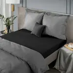 Простыня Nova3 черная 180см x 200см Eurofirany - фото 6