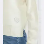 Шерстяной свитер обычного кроя Liu Jo, экрю - фото 4