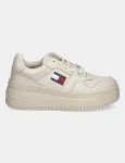 Кроссовки TJW RETRO BASKET FLATFORM ESS Tommy Jeans, бежевый - фото 3