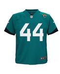 Джерси для мальчиков и девочек Travon Walker Teal Jacksonville Jaguars Game Джерси Nike, синий - фото 2