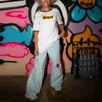 Джинсы унисекс коллекции Smiley Blue Drew House, синий - фото 7