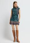 Платье adL Shift dress, Printed Green/Green - фото 6
