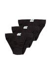 Трусы-брифы 3 PACK NATURAL CONFORT Cagi, черный - фото 3