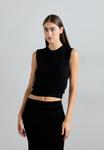Топ sandro Top, Noir/Black - фото