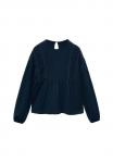 Блуза Mango Kids KID, Navy/Royal Blue - фото