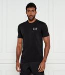 Футболка мужская Ea7 из вискозы, черный - фото