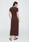 Платье GAP MAXI DRESS, Dark Brown/Brown - фото 2