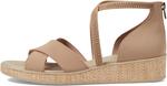 Сандалии Bzees Bali Sand Strappy Wedge Sandals, Walnut Brown - фото 4