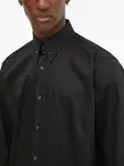 Рубашка с воротником на пуговицах Hugo, черный - фото 4