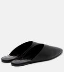 Домашние кожаные мюли Herbert Levine, Black - фото 2