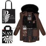 Пуховик Navahoo Tiniis, цвет Dark Choco - фото 3