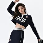 Рубашка поло женская темно-синяя - 906 Kappa - фото 3