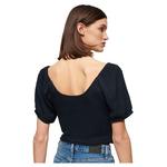 Блуза Superdry Smocked, синий - фото 2