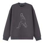 EMPORIO ARMANI Серый мужской свитшот - фото