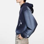 Худи с принтом Acne Studios, темно-синий - фото 6