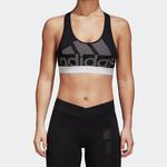 Бюстгальтер (WMNS) adidas Don't Rest Alphaskin Bra 'Black Grey White' - фото 3