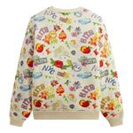 Толстовка ss24 sketchbook nelson crewneck 'sandrift' Kith, желтый - фото 2