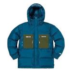 Куртка fw19 week 16 gore-tex 700-fill down parka jacket 'navy' Supreme, синий - фото