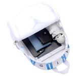 Jordan Полиэстеровый рюкзак обычный унисекс белый, Heart - фото 5