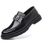 Мужские лоферы ZUWUDONG черные - фото 3