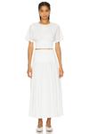 Юбка макси стелла Simkhai, белый - фото 4