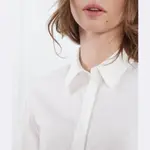 Рубашка свободного кроя Karl Lagerfeld, белый - фото 4