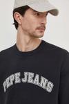 Хлопковая толстовка Raven Pepe Jeans, черный - фото 4
