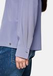Блуза Marc Cain Button-down blouse, Bluish Violet/Blue - фото 4