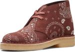 Женские ботинки Clarks Desert Chukka, Brick Paisley - фото 4