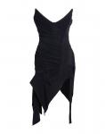 Мини-платье Mugler, черный - фото