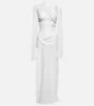 Платье макси из тюля La Robe Piombone Jacquemus, Off-White - фото