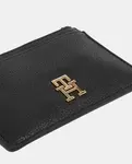 Чёрный кардхолдер с металлическим логотипом Tommy Hilfiger, черный - фото 3