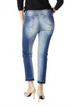 OMG Zoey Джинсы с молнией в смешанном дениме COCO + CARMEN, Mixed Denim - фото 3