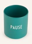 Кружка Design Letters PAUSE, высота 8,5 см, зеленый - фото 2