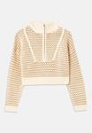Джемпер STAUD CROPPED HAMPTON SWEATER, Breeze Creme/Beige - фото 6