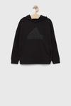 Детская толстовка adidas U FI LOGO, черный - фото 2