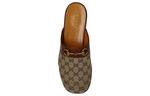 Шлепанцы мужские Gucci Closed Toe, коричневый - фото 5