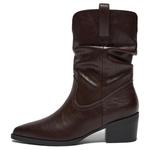 Ботинки на среднем каблуке Women's BASTO, темно-коричневый - фото 3