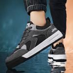 Кроссовки Jeep Skateboarding Shoes Men Low-top Black, черный - фото 7