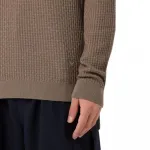 Текстурированный свитер EMPORIO ARMANI, walnut - фото 4