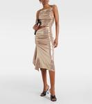 Топ marly со сборками Maticevski, желтый - фото 2