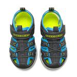 Детские сандалии PS Charcoal Grey/Blue Skechers - фото 4