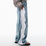 Джинсы с застежкой-молнией Alexander Wang, синий - фото 4