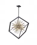 Люстра Sunburst Artcraft Lighting, black - фото