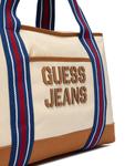 Сумка M5BZ92 WL970 Guess Jeans, экрю - фото 3