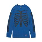 Свитер Supreme x Hanes Bones Thermal Crew (1 Pack), Blue - фото
