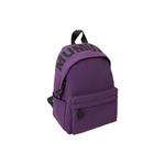 DCLOUD Нейлоновый рюкзак унисекс разноцветный, Purple Solid Color Plain Small - фото