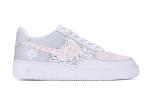 Кроссовки Nike Air Force 1 Skateboard Shoes Women's Low-Top Gray White - фото