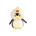 Мягкая игрушка пингвин с капюшоном, высота 25 см Bitter purchase - фото